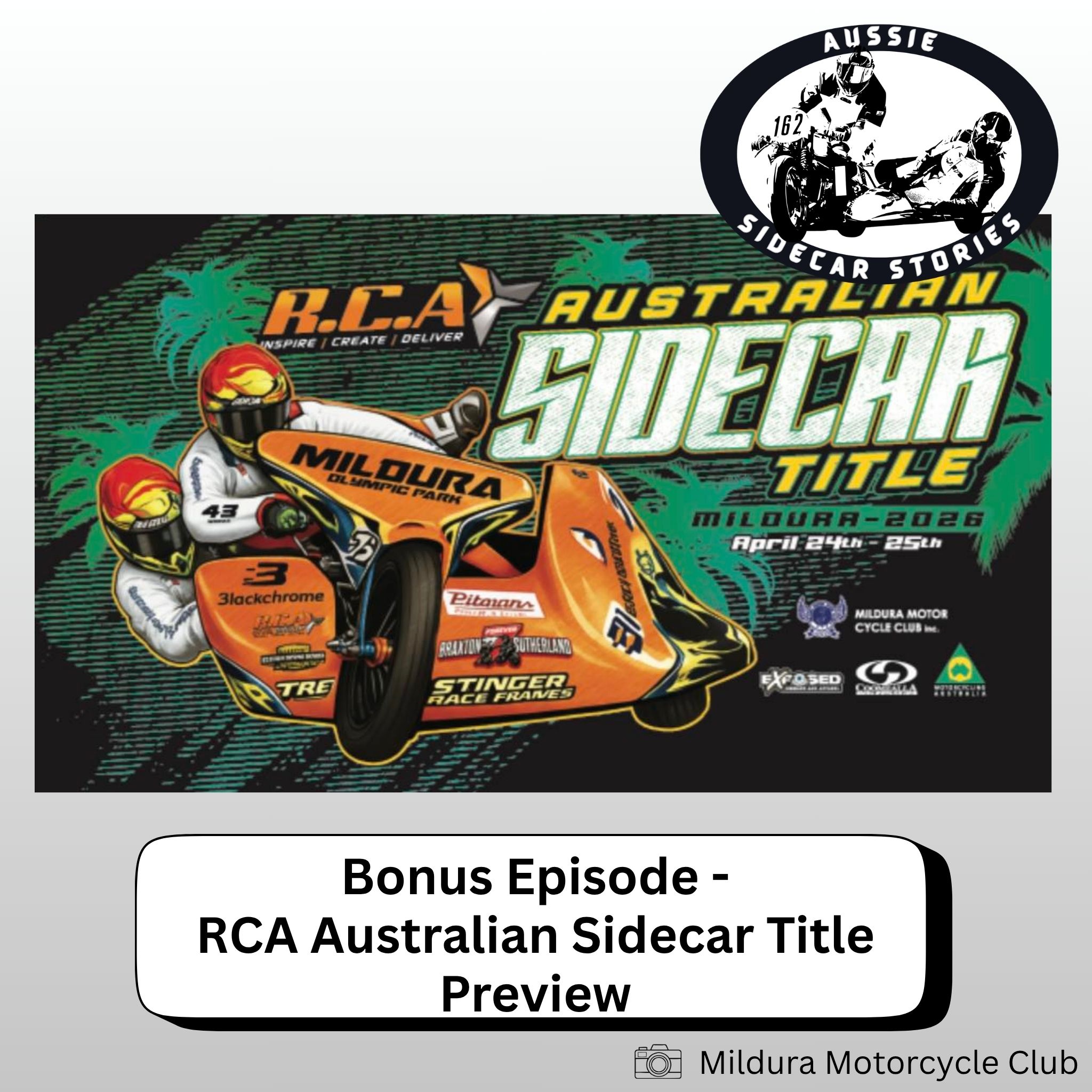 RAC Australian Speedway Sidecar Championships Preview